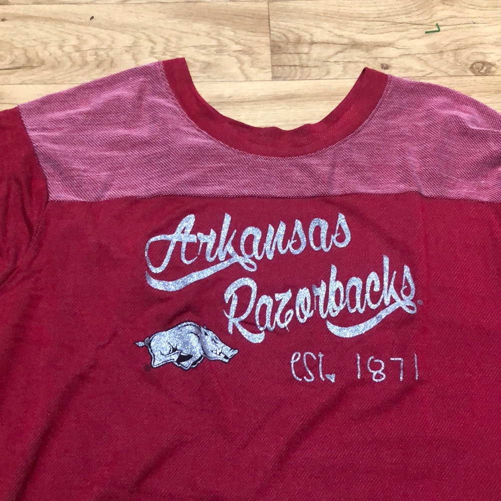 Blue 84 Arkansas Razorback Top - Picture 2 of 3